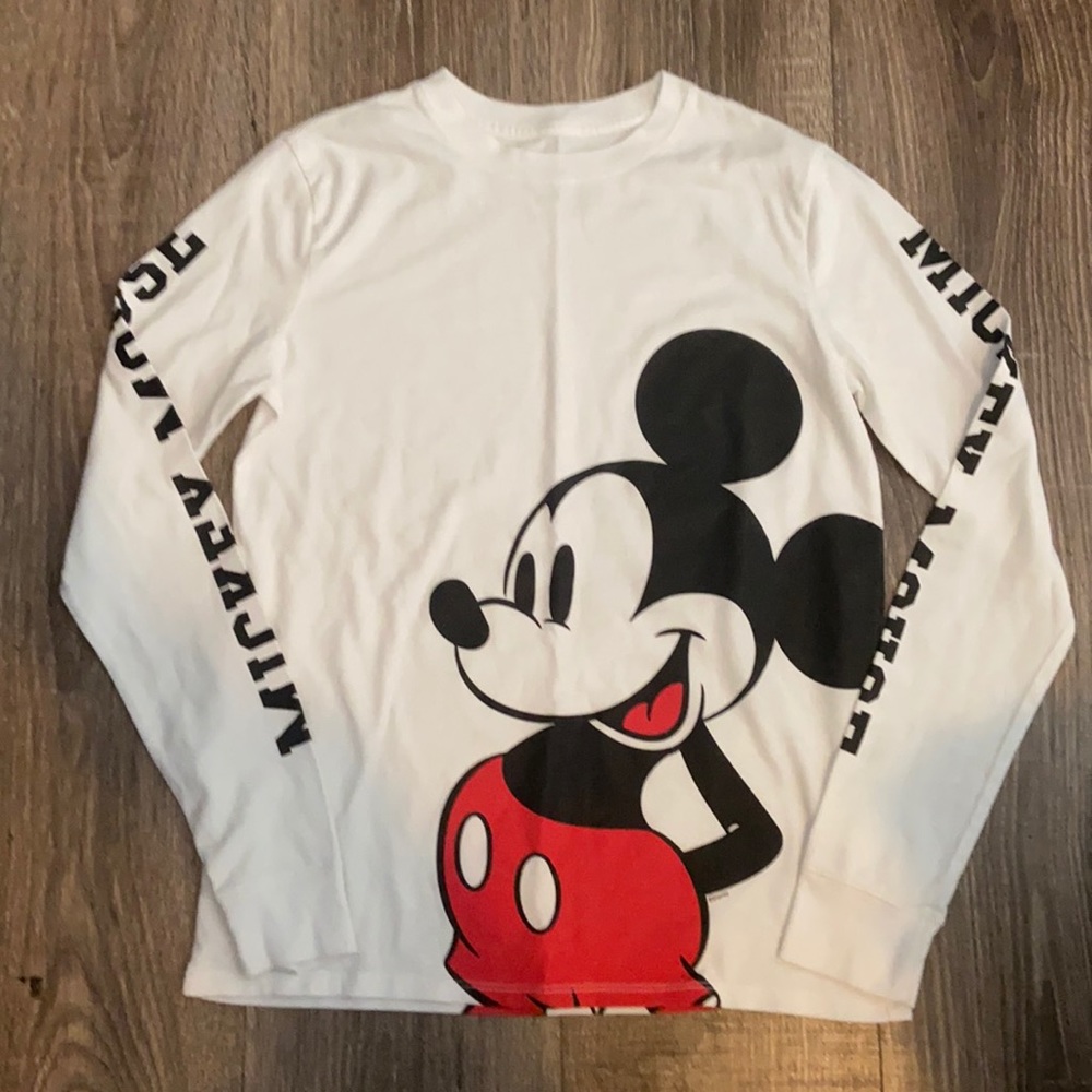 Long Sleeve Mickey Mouse Shirt